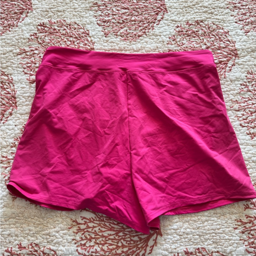 Lands' End Women's Vibrant Pink Swim Shorts